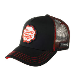 Бейсболка CAPSLAB арт. CL/CC1/1/CAS/CC1 Chupa Chups (черный / красный)
