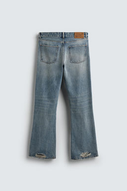 RIPPED FLARE FIT JEANS HARRY LAMBERT FOR ZARA X DISNEY  фото 9