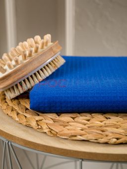 Однотонное вафельное полотенце ПВ-01 (16) 40х70