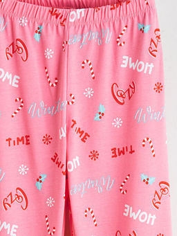 Beli Lastikli K?z ?ocuk Pijama Alt