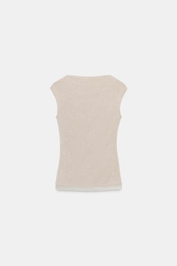SOFT DRAPED TOP - Zara фото 4