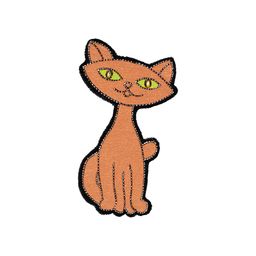Термоаппликация BLITZ №4 12 шт 4-27 кот рыжий 7х4 см