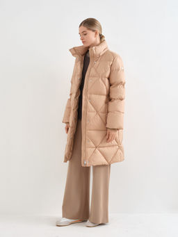 Conso/WDM 230553 - camel Пуховое пальто