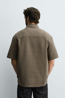 STRUCTURED POLO SHIRT - Zara фото 3