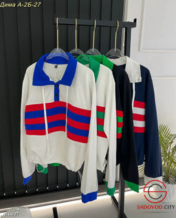 Кофта женская поло на пуговицах - Bruno фото 5