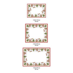 Скатерть новогодняя «Этель. Новогодняя сказка»,150×180 см ±3 см с ГМВО, 100% хлопок