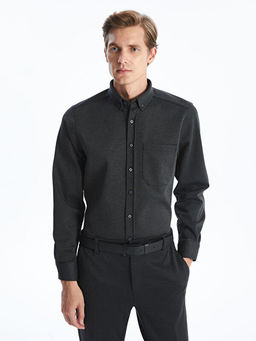 Regular Fit Uzun Kollu Erkek G?mlek