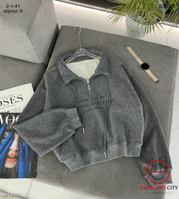 Тёплая толстовка с утеплителем из велюра - Bruno фото 2