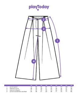 PlayToday / Брюки для девочки