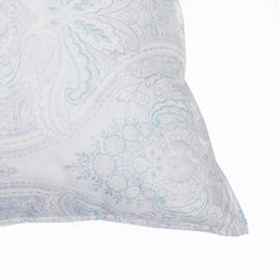 Подушка стёганная 50х70 см, иск. лебяжий пух, ткань тик, п/э 100% - Vesta фото 3