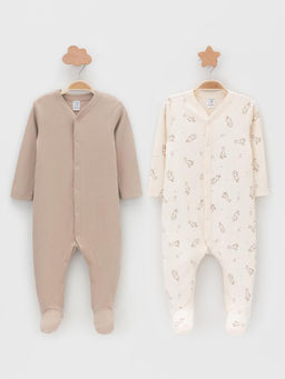 К 6523-2уп/молочный Н105,бежевый 1215 набор комбинезон (слип) яс