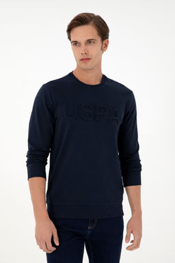 Мужской темно-синий базовый свитшот Неожиданная скидка в корзине - U.s. polo assn фото 10