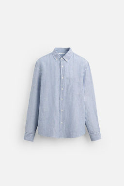 COTTON - LINEN SHIRT - Zara фото 49