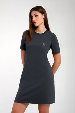 Арт. 8501 Платье женское 42-48 (4 шт) Цвет:графит - Калинка фото 2