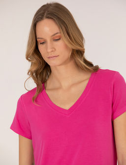 Pembe Comfort Fit Basic Ti__rt