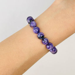 Браслет из Чароита 17,5 см