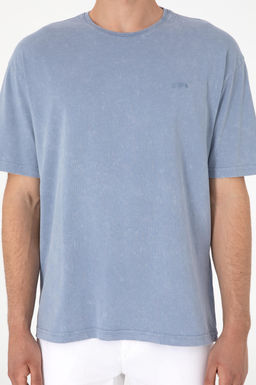 Erkek Comfort Fit Bisiklet Yaka Mavi Y_kamal_ Ti__rt Sepette S_rpriz _ndirim - U.s. polo assn фото 6