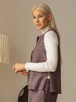 Жилет женский шерсть 60%, вискоза 40% - Волтри фото 11