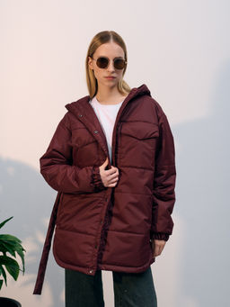 Куртка зимняя "Эмми" бордо