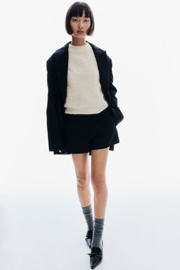 Top de manga corta en mezcla de mohair - H&m фото 2