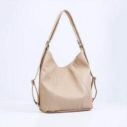 Сумка женская мешок на молнии, цвет бежевый - Simaland фото 2