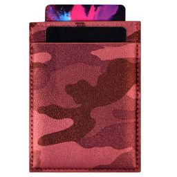 Чехол д/пласт. карт арт.47747/50 КАМУФЛЯЖ КРАСНЫЙ МЕТАЛЛИК - Феникс+ фото 5
