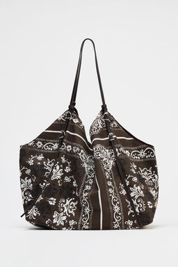 PRINTED TOTE BAG - Zara фото 2