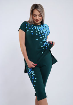 197 Костюм с бриджами - Пиксель