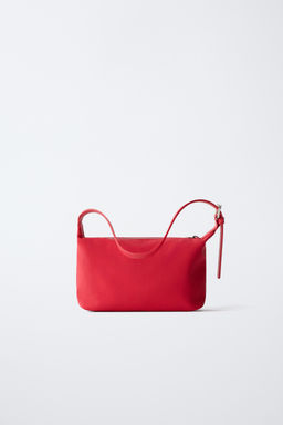 BOLSO SHOULDER NYLON / Rojo - Zara фото 5