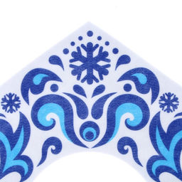 Кокошник карнавальный Снежная принцесса, фетра