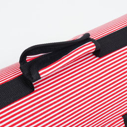 Сумка-переноска с органайзером в полоску, размер M, 40 х 26 х 20 см - Пижон фото 8