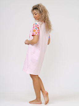 881 Ночная сорочка "Розовый"