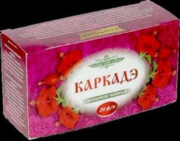 Конфуций. Напиток. Каркаде 30 гр. карт.пачка, 20 пак.