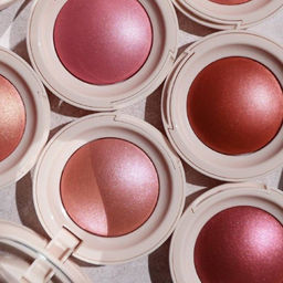 РАСПРОДАЖА Пудровые запеченная румяна для лица, тон 02 (Trurh) - ANGEALA фото 5