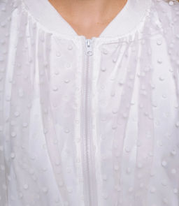 Бомбер #КТ6631 (4), белый - Dommod фото 5