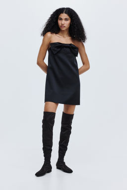 Vestido bandeau con lazo - H&m фото 6