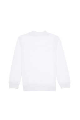 Erkek _ocuk Beyaz Basic Sweatshirt Sepette S_rpriz _ndirim - U.s. polo assn фото 3