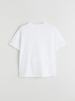 Bisiklet Yaka K?z ?ocuk Ti??rt