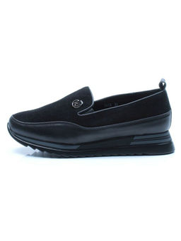 06-5013 BLACK Туфли (натуральная замша)