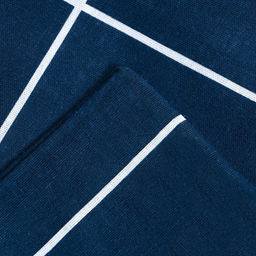 Постельное бельё Этель евро Клетка цвет синий 200х215, 220х240, 50х70-2 шт, бязь, 125 г/м2  фото 4