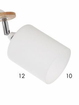 Люстра XA1634/3, 3×60 Вт, E27, белая