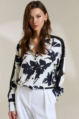 Блуза 0838 мультидизайн
