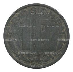 Монета 10 грошей 1949 года Австрия