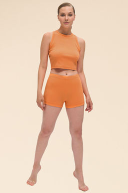 PELICAN, шорты женские, Оранжевый