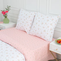 КПБ Традиция 2 спальный с европростыней, поплин, 100% хлопок, пл.110 гр./кв.м Ботанический сад Пододеяльник 177*217, простыня 217*240, наволочка 70*70 (2 шт.)  фото 20