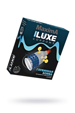 Презервативы Luxe, maxima, Глубинная бомба, 18 см, 5,2 см, 1 шт.
