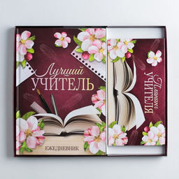 Подарочный набор, ежедневник А5, 80 л., планер 50 л., «Для лучшего учителя»