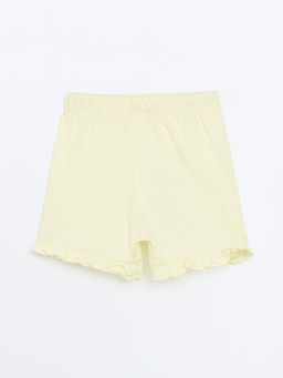 Beli Lastikli Basic K?z ?ocuk ?ort