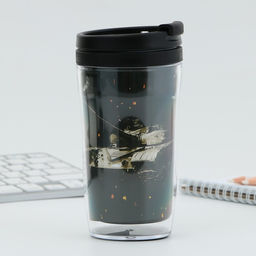 Подарочный набор 23 февраля, ежедневник А6, 80 л. и термостакан 250 мл - Artfox фото 3