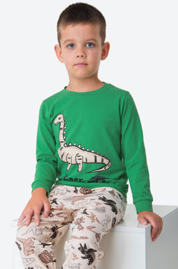 Хлопковая пижама для мальчика Bonito  фото 3